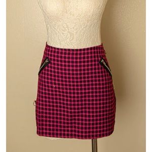 Vintage - Tart Punk Rocker Plaid School Girl Skirt Womens Medium